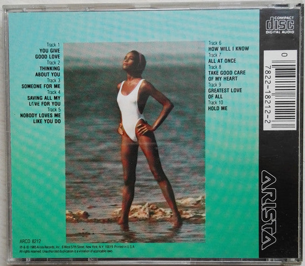 Whitney Houston : Whitney Houston (CD, Album)