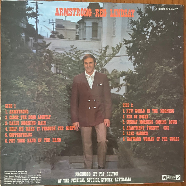 Reg Lindsay : Armstrong (LP, Album)