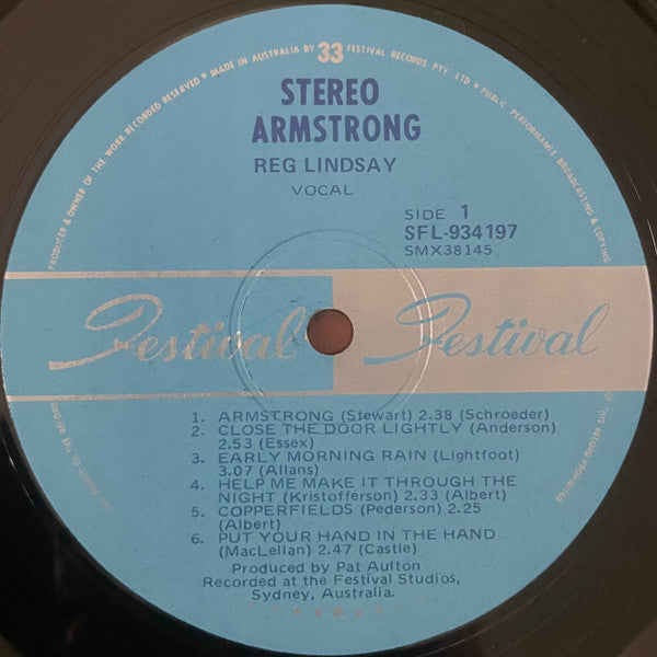 Reg Lindsay : Armstrong (LP, Album)
