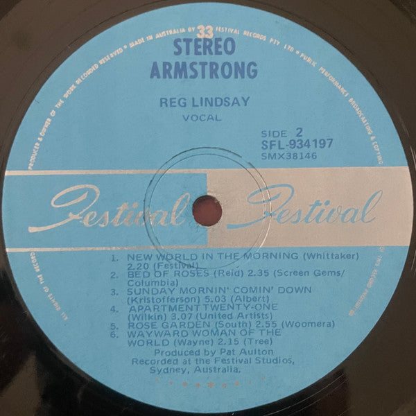 Reg Lindsay : Armstrong (LP, Album)