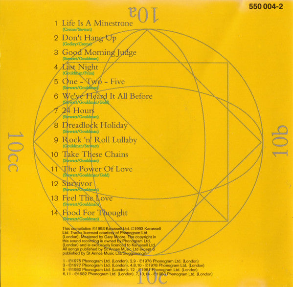 10cc : Food For Thought (CD, Comp)
