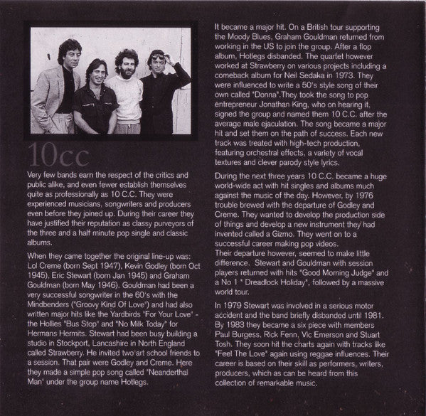 10cc : Food For Thought (CD, Comp)