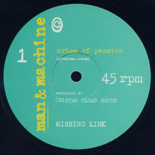 Eric Gradman Man & Machine : Crime of Passion (12", Single)