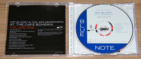 Art Blakey & The Jazz Messengers : At The Café Bohemia, Volume One (CD, Album, Mono, RE, RM)