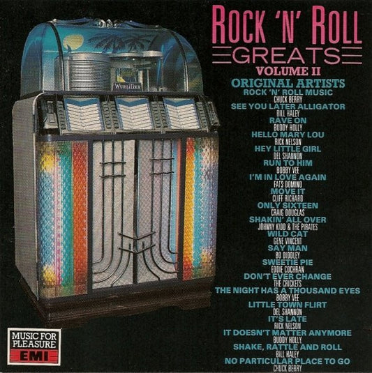 Various : 20 Rock 'N' Roll Greats Volume II (CD, Comp, Mono)