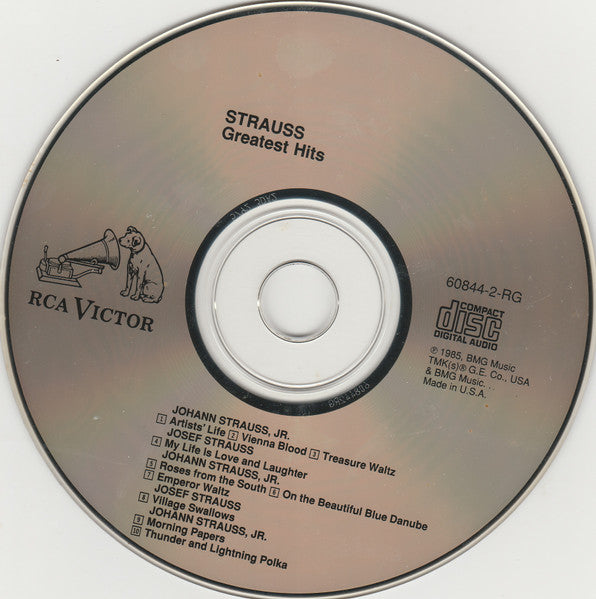 Strauss*, Fritz Reiner / Chicago Symphony* : Strauss Greatest Hits (CD, Comp)