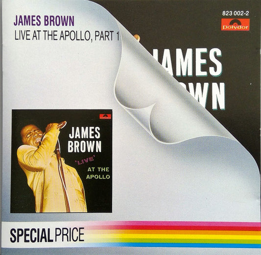 James Brown : Live At The Apollo (Part 1) (CD, Album, RE)