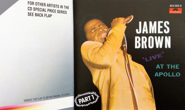 James Brown : Live At The Apollo (Part 1) (CD, Album, RE)