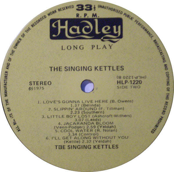Singing Kettles* : The Singing Kettles (LP)
