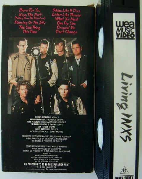 INXS : Living INXS (VHS, Hi-)