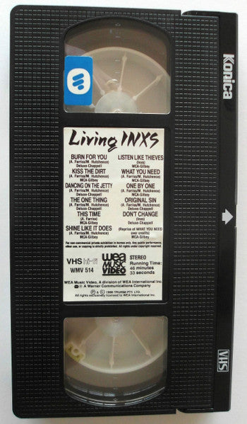 INXS : Living INXS (VHS, Hi-)