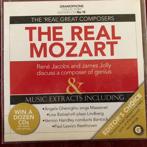 Various : Gramophone Collectors' Edition CD No 15 - The Real Mozart - November 2007 (CD, Promo, Smplr)