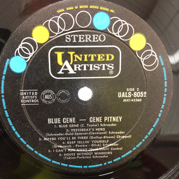 Gene Pitney : Blue Gene (LP, Album)