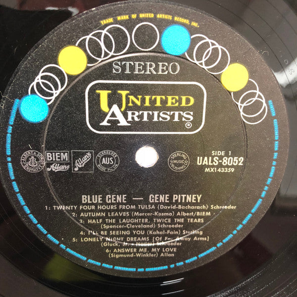 Gene Pitney : Blue Gene (LP, Album)