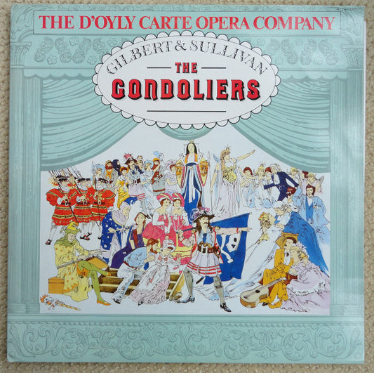 Gilbert & Sullivan, D'Oyly Carte Opera Company : The Gondoliers (2xLP)