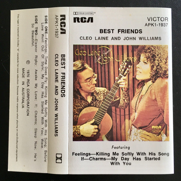 Cleo Laine And John Williams (7) : Best Friends (Cass, Album)