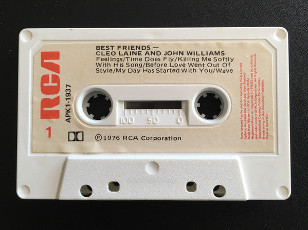 Cleo Laine And John Williams (7) : Best Friends (Cass, Album)
