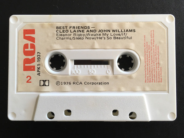 Cleo Laine And John Williams (7) : Best Friends (Cass, Album)