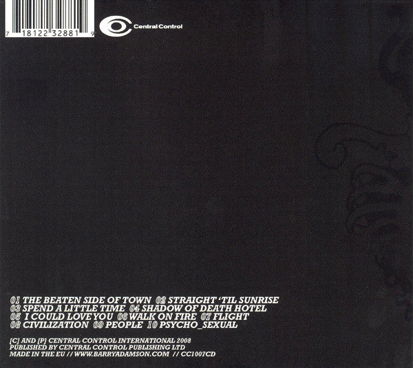Barry Adamson : Back To The Cat (CD, Album)