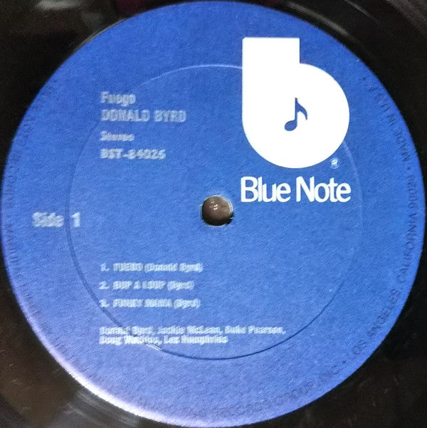 Donald Byrd : Fuego (LP, Album, RE)