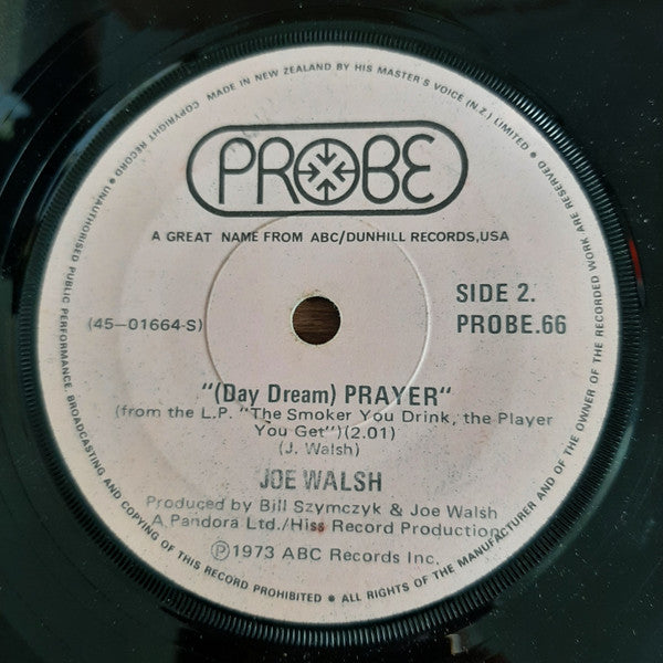 Joe Walsh : Rocky Mountain Way (7", Single)