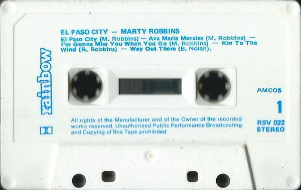 Marty Robbins : El Paso City (Cass, Album)