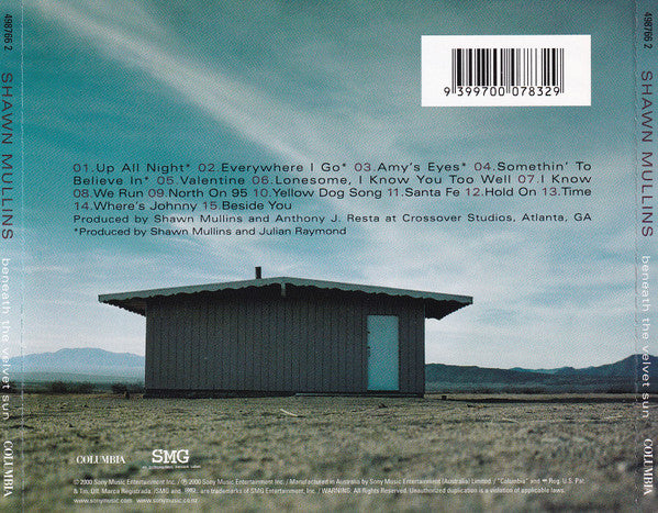 Shawn Mullins : Beneath The Velvet Sun (CD, Album)