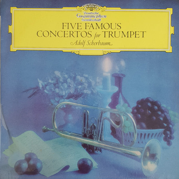 Adolf Scherbaum : Five Famous Concertos For Trumpet (LP)