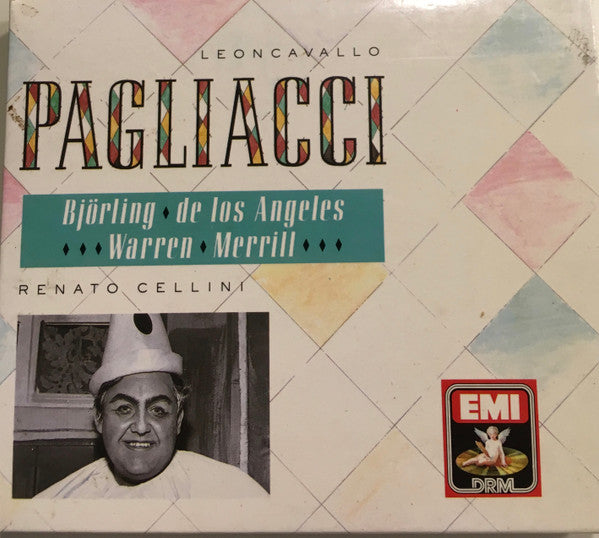 Ruggiero Leoncavallo, Jussi Björling, Victoria De Los Angeles, Leonard Warren, Robert Merrill, Renato Cellini : Pagliacci (CD, Mono, RE, RM)