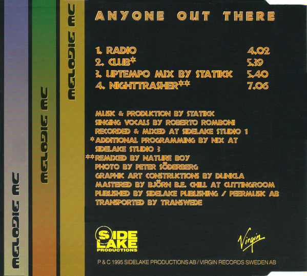 Melodie MC : Anyone Out There (CD, Maxi)