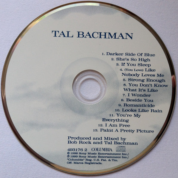 Tal Bachman : Tal Bachman (CD, Album)
