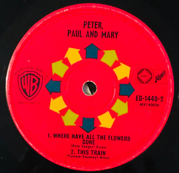 Peter, Paul & Mary : Peter, Paul And Mary (7", EP)
