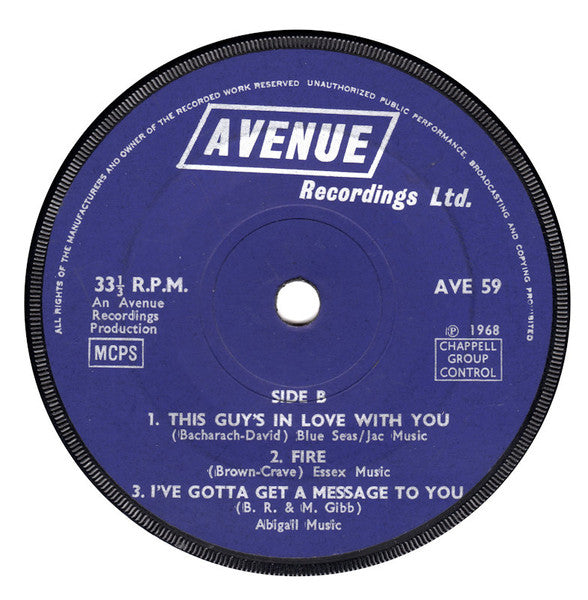 Unknown Artist : Six Top Hits (7")