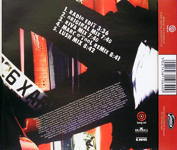 Tall Paul Vs INXS : Precious Heart (CD, Single)