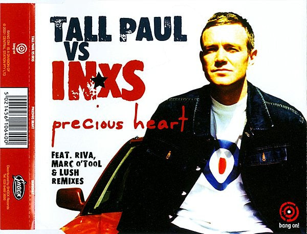 Tall Paul Vs INXS : Precious Heart (CD, Single)