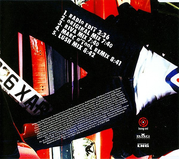 Tall Paul Vs INXS : Precious Heart (CD, Single)