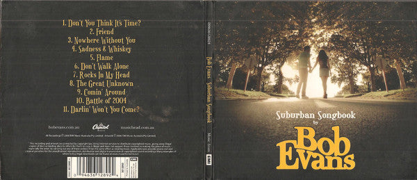 Bob Evans (2) : Suburban Songbook (CD, Album, dig)