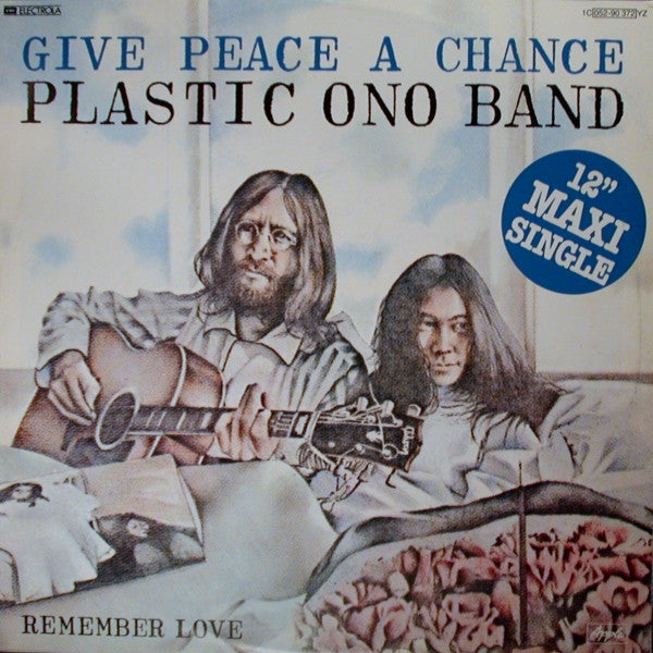The Plastic Ono Band : Give Peace A Chance (12", Maxi)