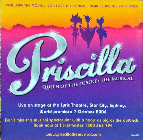 Various : Priscilla (Queen Of The Desert - The Musical) (2xCD, Comp)
