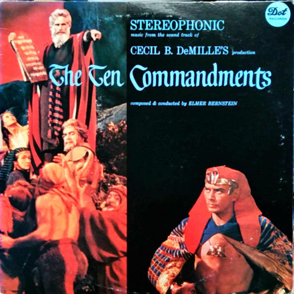 Elmer Bernstein : The Ten Commandments (2xLP, Album)
