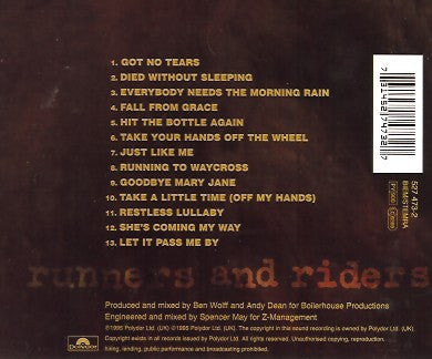 The Steamboat Band : Runners And Riders (CD, Album)