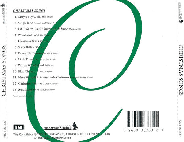 Various : Christmas Songs (CD, Comp)