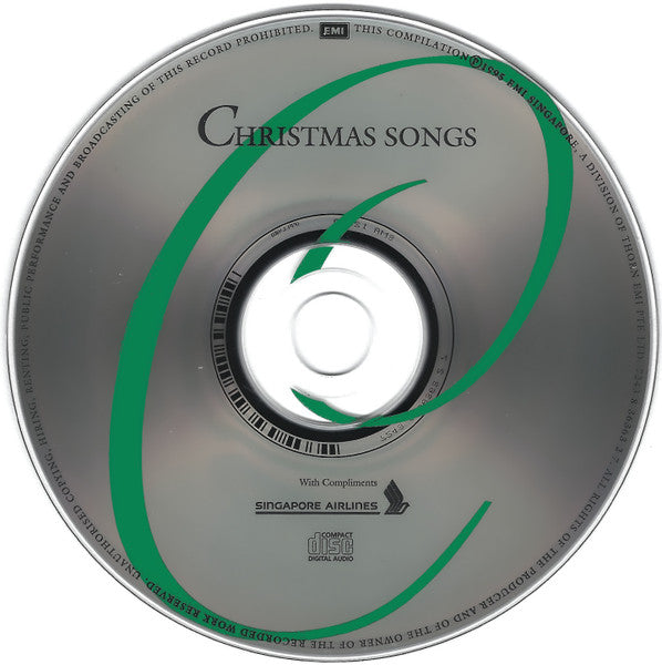 Various : Christmas Songs (CD, Comp)
