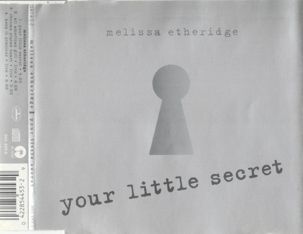 Melissa Etheridge : Your Little Secret (CD, Single)