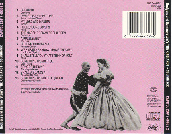 Rodgers & Hammerstein : The King And I (CD, Album, RE)