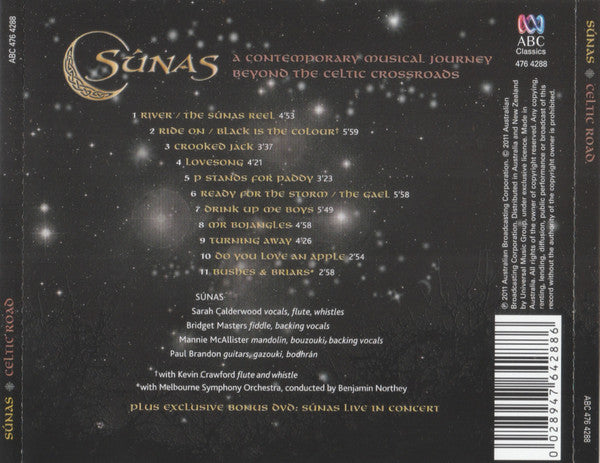 Súnas : Celtic Road (CD, Album + DVD, PAL)
