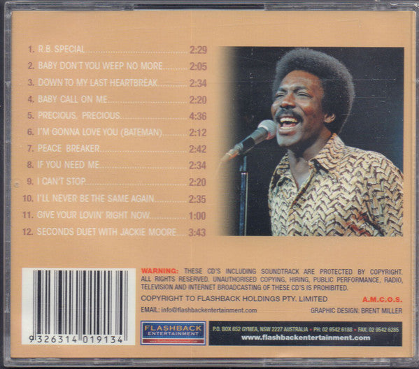 Wilson Pickett : I Can't Stop (CD, Album, Comp)