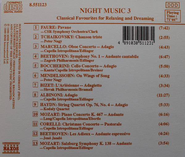 Various : Night Music 3 (CD, Comp)