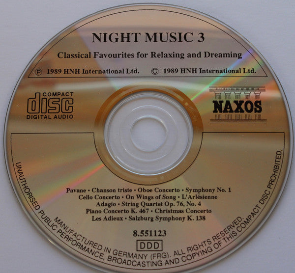 Various : Night Music 3 (CD, Comp)
