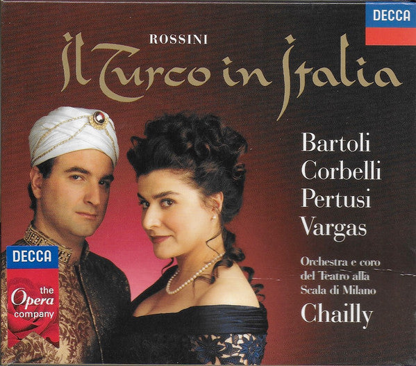 Rossini* - Bartoli*, Corbelli*, Pertusi*, Vargas*, Orchestra* E Coro Del Teatro Alla Scala Di Milano*, Chailly* : Il Turco In Italia (2xCD, Album + Box, Sli)
